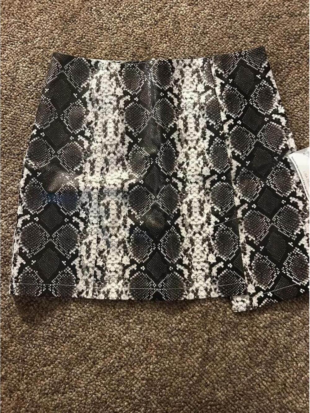 She and Sky - size medium snakeskin skirt - new with tags